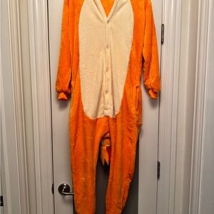 Cozy Orange Kids Onesie